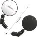2pcs Bar End Bicycle Mirrors | Cycling Rear View Mirrors for Mountain and Road Bike - Buy Online on GoSupps.com
