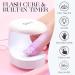 Gelike EC Mini LED Nail Lamp - Portable USB Nail Dryer for Travel - UV LED Light for Gel Nail Art - DIY Manicure at Home - Buy Online on GoSupps.com