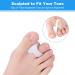 TSHAOUN 12x Gel Toe Spreader for Bunion Correction | Relief for Overlapping Toes & Hallux Valgus | Pain & Pressure Relief for Small Toes - Buy Online on GoSupps.com