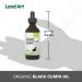 Organic Black Cumin Seed Oil - 50ml - For topical use - Cold Pressed - Vegan - Gluten Free - Made in Canada - Buy Online on GoSupps.com