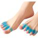 Toe Spacers & Separators for Overlapping Toes - Bunion Correctors & Gel Foot Aligners - Women's Toe Stretchers & Straighteners in Blue - Buy Online on GoSupps.com