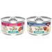 Beyond Wet Cat Food Wild-Caught Salmon Pate - 85 g Can (12 Pack) & Wet Cat Food Wild Caught Tuna Wild Alaskan Cod & Carrot in Gravy - 85 g Can (12 Pack) Cat Food + Cat Food Tuna