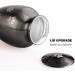 PCS Memorial Pet Cremation Urn for Dogs and Cats Ashes - Engraved Paws - Silver Vertical Design - Small (0-45lbs) - Buy Online on GoSupps.com
