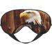 Flying Eagle Print Soft Sleep Eye Mask - Comfortable Eyeshade for Travel & Napping | Ideal for Men & Women - Buy Online on GoSupps.com