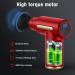 Shavingfun Mini Massage Gun - 6 Speeds & 4 Heads LCD Touchscreen for Shoulder & Body Relaxation | Alleviate Muscle Pain (Red) - Buy Internationally - Buy Online on GoSupps.com