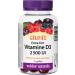 Webber Naturals Ashwagandha Gummy 45 Berry Flavoured Gummies Helps to Reduce Stress & Vitamin D3 2500 IU 75 Gummies For Healthy Bones Teeth - Buy Online on GoSupps.com