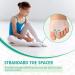 Toe Spreader Hallux Valgus Set | Pain Relief for Hammer Toe & Bunion - 2 Pairs of Toe Separators & Bunion Pads for Yoga & Sports - Buy Online on GoSupps.com
