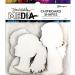 Dina Wakley Media Chipboard Shapes Profiles - Pack of 5 | Ranger - Buy Online on GoSupps.com