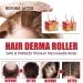 Dermaroller Set de micro-aiguilles professionnelles en titane avec 1 jeu de s rum de croissance des cheveux anti-chute de cheveux 1 jeu d'aiguilles professionnelles en titane de 0 5 mm 30 ml (Lot de 1) - Buy Online on GoSupps.com