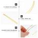 Lurrose 4 Pcs Gold Metal Double Headband Set - Simple and Elegant Wire Headbands for Women and Girls - Perfect for Wedding and Everyday Wear - Buy Online on GoSupps.com
