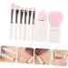 Beavorty 2 Sets Makeup Brush Set Powder Applicator Facial Sponges Makeup Tool Bronzer Powder Makeup Applicator Face Beauty Tools Face Makeup Brush Travel White Eye Shadow Plastic Make up - Buy Online on GoSupps.com