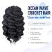 ToyoTree 14 Ocean Wave Crochet Hair - 8 Packs Natural Black Braids, Synthetic Extensions (1B) - Buy Online on GoSupps.com