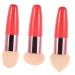 FRCOLOR 3pcs Little Mushroom Makeup Pen Powder Puff Makeup Brush Foundation Puff Cosmetic Puffs Makeup Foundation Make-up Pen Wet Dry Makeup Pens Supple Makeup Sponge Set
