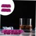 HOMSFOU 6 Pcs Silicone Chocolate Mold Silicone Baking Halloween Fondant Halloween Chocolate Polymer Clay Molds Jelly Molds Desserts Molds Bath Purple Silica Gel Tool Multifunction 21X11X2CMx3pcs Purplex3pcs - Buy Online on GoSupps.com