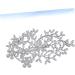 LALAFINA Diamond Hair Clips 1pc Bridal Hair Accessories Rhinestone Wedding Dress Decoration Rose Flower Comb Hairband for Wedding Bridal Headwear Headgear Rhinestones Hair Plug Bride - Buy Online on GoSupps.com