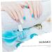 Housoutil 30pcs Nail Case Manicure Art Varnish Protector Manicure Nail Finger Nail Protector Nail Varnish Tip Nail Polish Varnish Tip Nail Protectors Skincare Tool Plastic Manicure Set White 4x2cm White - Buy Online on GoSupps.com