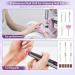 GOSIA Electric Nail Drill Professional Nail Kit for Acrylic Gel Rechargeable Portable Nail Set - Buy Online on GoSupps.com