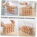 NAMOARLY Egg Storage Box Clear Drawer Plastic Eggs Egg Organizer for Refrigerator Egg Rack Devil Crisper - Buy Online on GoSupps.com