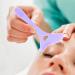 FOMIYES Applicateur De Bouclier De Mascara Bouclier De Cils En Silicone Pochoirs D'eyeliner Applicateur De Maquillage Pour Les Yeux Outils D'assistant De Maquillage Violet - Buy Online on GoSupps.com