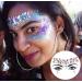 Face & Body Gems Stickers - 10 Sets of Chunky Glitter Jewels for Festival Makeup | International Shipping - Buy Online on GoSupps.com