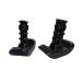 Stander Replacement Ski Glides, Compatible with the EZ Fold-N-Go Walker and the Able Life Space Saver Walker, Black, Set of 2 2 Count (Pack of 1)