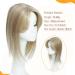 14 Inch Blonde Hair Topper for Women | Big Base Hair Piece for Thinning Hair | Soft Extensions Fringe Clip In | Hair Loss Solution - Buy Online on GoSupps.com