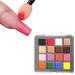 16 Colors Nail Pigment Palette - Ombre Nail Powder Set for DIY Nail Art Manicure Accessories - Buy Online on GoSupps.com