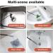Dredging Tools Flexible Grabber Pick Up Tool With 4 Claws Drain Hose Cleaner Sticks Spring Pipe Dredging Tools for Home Sink Toilet Drains Litter Pick (90cm/35in) - Buy Online on GoSupps.com