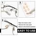 Dadop 96 Pairs Soft Foam Self-Adhesive Eyeglass Nose Pads - Sponge Anti-Slip | Pack of 96 - Buy Online on GoSupps.com