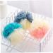 Buy Angoily 8pcs Color Matching Bath Ball Mesh Pouf & Men's Gloves - Soft Shower & Bath Scrubbers Perfect for Cleaning & Relaxation - Buy Online on GoSupps.com