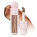 Liquid Body Highlighter - 2.4oz Liquid Face Highlight Waterproof Pearlescent Shades Long Lasting Bronzer Facial Outline Trimmer for Leg Kagrote 4#