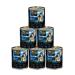 Dehner Wild Nature Dog food mountain lake wet food grain -free / sugar -free for adult dogs salmon / chicken 6 x 800 g can (4.8 kg) single adult salmon 800 g (6 Pack)
