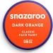 SK INFINITY Classic Dark Orange Face and Body Paint - 18ml Water Based Cake Makeup - Buy Online on GoSupps.com
