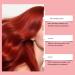 Hair mask with red color protection color protection conditioner color deposit restores and strengthens red tones for colored hair refreshes colors nourishes and revitalizes the treatment with - Buy Online on GoSupps.com