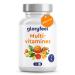 High Dosed Multivitamins and Minerals with Zinc, Selenium, Calcium, Biotin Vitamins A, B1, B2, B3, B6, C, and D3, For Immunity, Fatigue, Muscles, Bone and Skin, 180 Tablets, No Additives