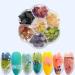 IME Nail Dried Flower & Crushed Seashell Mix for 3D Nail Art - DIY Manicure Decor Kit - Buy Online on GoSupps.com