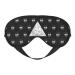 Polygonal Modern Crystal Skull Sleep Mask Adjustable Double -Sided Eye Mask Soft Sleeping Eye Covers for Sleeping Perfect Shading Reduce Eye Edema