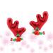 Minkissy Antler Hair Clips - 2pcs Christmas Reindeer Hairpins for Women & Girls - Cute Holiday Accessories - Buy Online on GoSupps.com