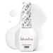 MelodySusie Hema Free Gel Nail Polish 0.5 Fl Oz Thick White Gel Polish Non-Toxic Long Lasting Soak Off UV Nail Polish Manicure Nail Design Salon DIY Nail Art at Home-479 A - White-479