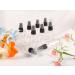 Small Glass Spray Bottles 50ml - Set of 8 Transparent Atomizers for Perfume Cosmetics & Body Care - Portable & Refillable - Buy Online on GoSupps.com