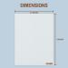 Paper Gator Vellum Paper  Pack of 55 Sheets 8.5 x 11 Inches Translucent Printable Sheets| 93 GSM Transparent Paper for Sketching |Tracing Paper for Art  Craft and Sewing.  Clear (PG-V) - Buy Online on GoSupps.com