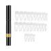 Worparsen Nail Tips Glue Handheld Soak Off UV LED Base Gels Stick Extension Glue Pen Ornament Sticking Solid B - Buy Online on GoSupps.com