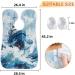 Ocean Cruise Beard Bib Apron - Ultimate Beard Hair Catcher for Men | Perfect Father's Day & Christmas Gifts for Dad & Husband with 2 Suction Cups - Buy Online on GoSupps.com