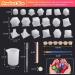 Shynek Resin Dice Molds Set - 19 Polyhedral Styles with Silicone Mold, Tools, and Paints for Epoxy Resin Dice Making - Buy Online on GoSupps.com