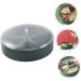 KICHOUSE 1pc Creative Multi-grids Snacks Green Home Storage for Container Jar Fruits Snack Candy Compartment - Buy Online on GoSupps.com