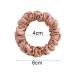 Olakin Silk Hair Tie Set | 4-pack Women's Ponytail Holders | Elastic Silk Hair Accessories in Pink & White - Buy Online on GoSupps.com