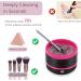 DaizySight Electric Makeup Brush Cleaner - Fast Spin & Clean in Seconds - Black & Pink - Buy Online on GoSupps.com