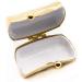 Gold Wave Pattern Purse - Portable Travel Pill Box & Medicine Organizer | Shop Now - Buy Online on GoSupps.com