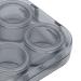 AMONIDA Contact Lens Case - Transparent Hygienic Container & Travel Tweezers for Girls - Perfect for Office Use (Gray) - Buy Online on GoSupps.com
