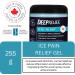 Deep Relief Ice Gel Muscle and Joint Pain Relief Reduces Inflammation 255g - Buy Online on GoSupps.com